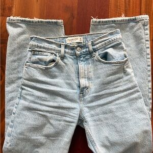 Abercrombie & Fitch Faded Blue Denim Jeans